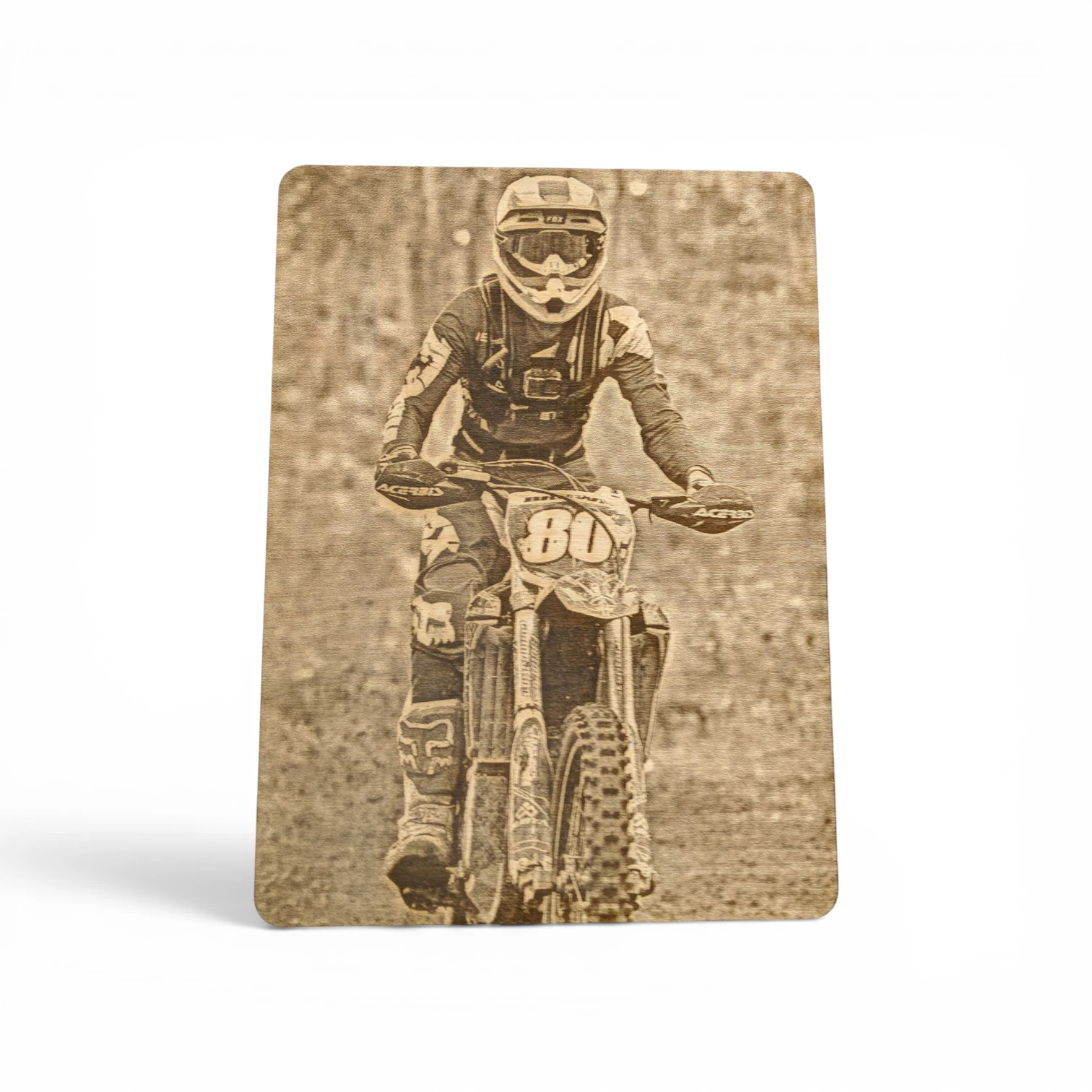 Custom Wood Photo Engraving - custom laser engraving by Get Lasered
