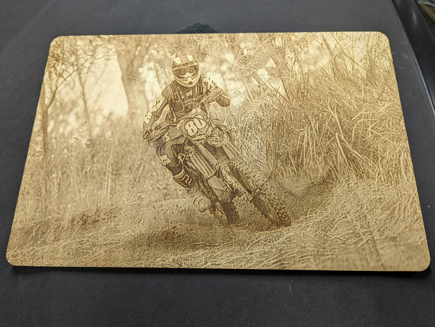 Laser Engraved Wood Pictures & Portraits