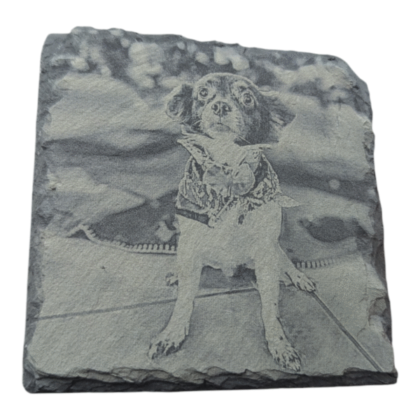 Laser Engraved Slate Coasters