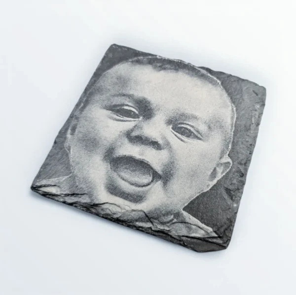 Laser Engraved Slate Coasters