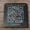 Laser Engraved Slate Coasters